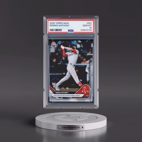 2025 Topps Now #591 Roman Anthony (PSA 10 GEM MINT)