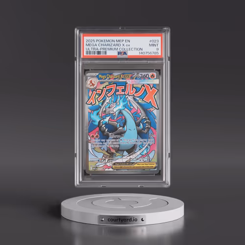 2025 Pokémon Mep EN-Me Black Star Promo #023 Mega Charizard X EX - Holo Mega Charizard X EX Ultra-Pr