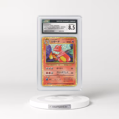 2023 Pokémon Cll-Trading Card Game Classic Charizard & HO-Oh EX Deck #002 Charmeleon (CGC 8.5 NM-MT+)