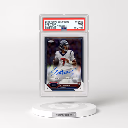 2023 Topps Composite Topps Chrome Autographs #TCACS CJ Stroud (PSA 9 MINT)