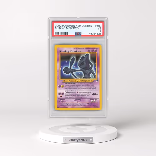 2002 Pokémon Neo Destiny #109 Shining Mewtwo - Holo (PSA 3 VG)