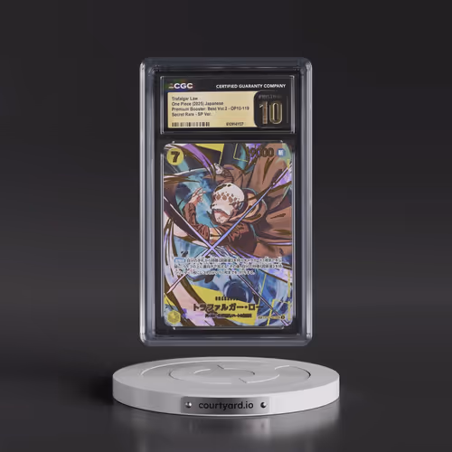 2023 Premium Booster: The Best Vol.2 (PRB-02) - Japanese #OP10-119 Trafalgar Law - SP Ver. (SP next