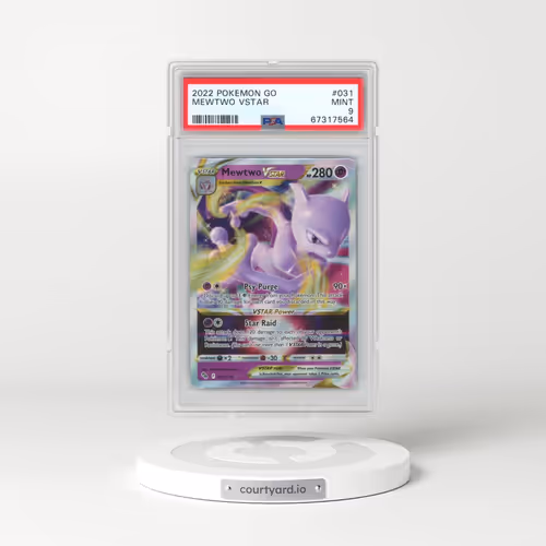 2022 Pokémon Go #031 Mewtwo Vstar (PSA 9 MINT)