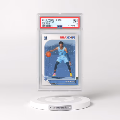 2019 Panini Hoops #259 Ja Morant - Winter (PSA 9 MINT)