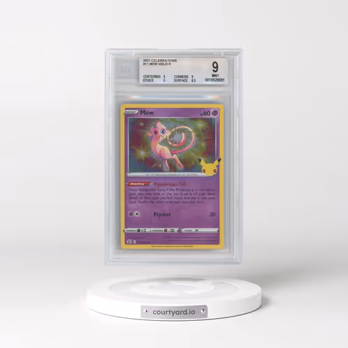 2021 Celebrations #011 Mew - Holo (BGS 9 MINT)
