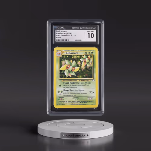 2000 Neo Genesis #3/111 Bellossom - Holo (CGC 10 GEM MINT)