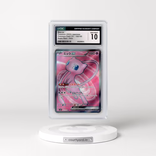 2023 Pokémon Card 151 #195/165 Mew ex - Super Rare (CGC 10 GEM MINT)