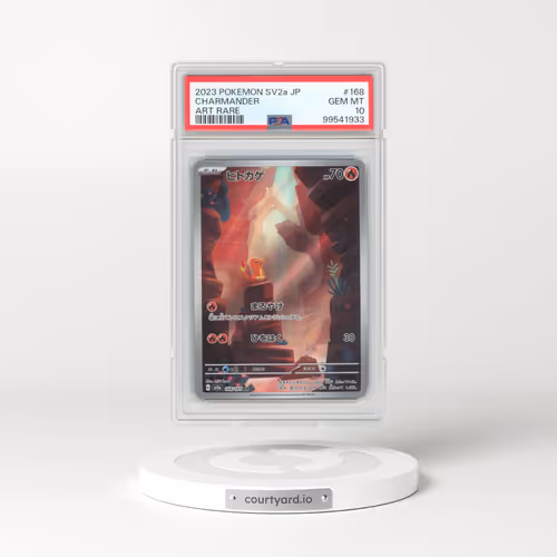 2023 Pokémon Sv2a-Pokemon 151 #168 Charmander - Art Rare (PSA 10 GEM MINT)