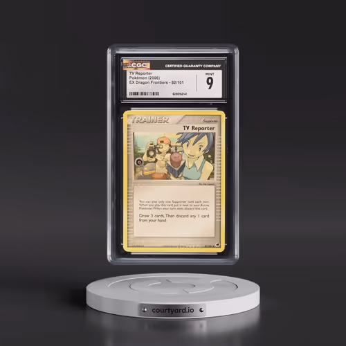 2006 EX Dragon Frontiers #82/101 TV Reporter (CGC 9 MINT)