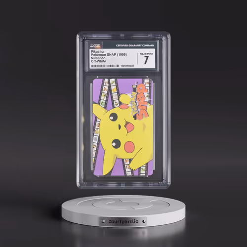 1999 Pokémon SNAP - English Pikachu - Off-White (CGC 7 NM)