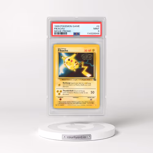 1999 Pokémon Game Movie #4 Pikachu - Movie Promo (PSA 9 MINT)