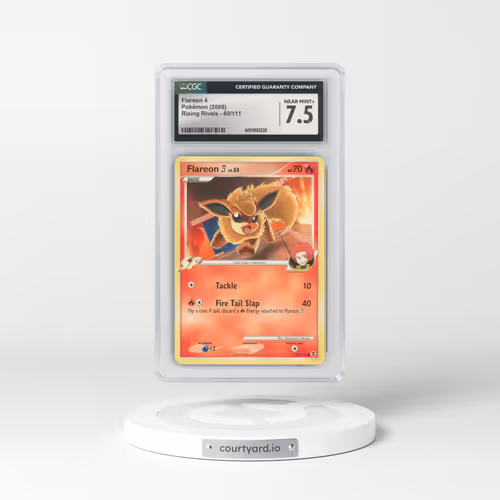 2009 Rising Rivals #60/111 Flareon 4 (CGC 7.5 NM+)