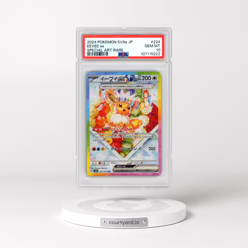2024 Pokémon Sv8a-Terastal Fest EX #224 Eevee EX - Holo Special Art Rare (PSA 10 GEM MINT)