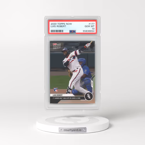 2020 Topps Now #177 Luis Robert (PSA 10 GEM MINT)