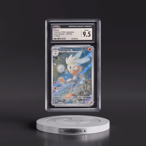 2024 Stellar Miracle #106/102 Raboot - Art Rare Holo (CGC 9.5 MINT+)