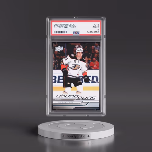 2024 Upper Deck #212 Cutter Gauthier (PSA 9 MINT)