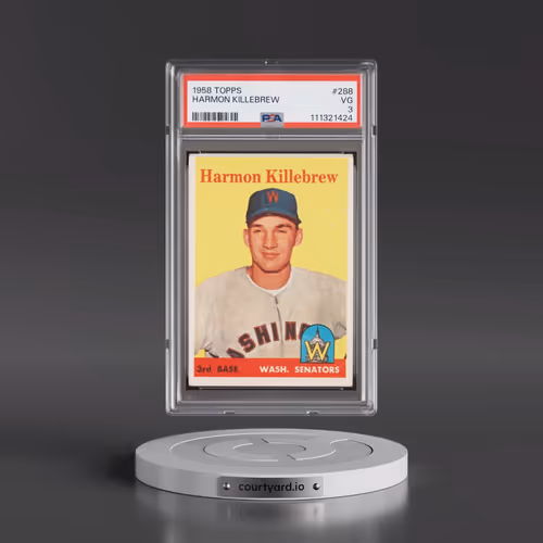 1958 Topps #288 Harmon Killebrew (PSA 3 VG)