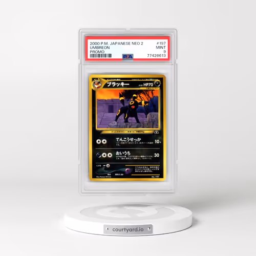 2000 Pokémon Neo 2 Promo #197 Umbreon - Promo (PSA 9 MINT)