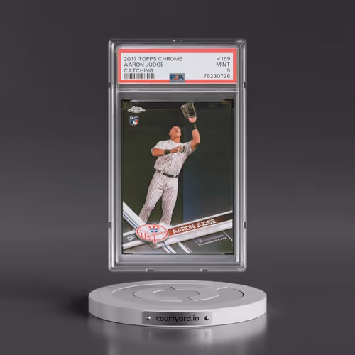 2017 Topps Chrome #169 Aaron Judge (PSA 9 MINT)
