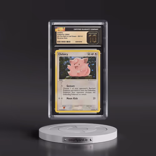 2004 EX Fire Red & Leaf Green #59/112 Clefairy - Reverse Holo (CGC 10 PRISTINE)