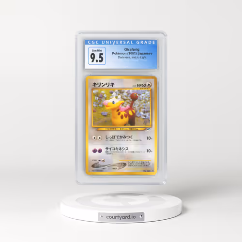2001 Darkness, and to Light Girafarig (CGC 10 GEM MINT)