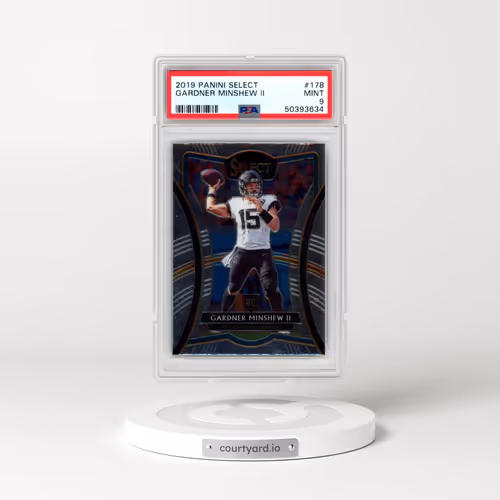 2019 Panini Select #178 Gardner Minshew II (PSA 9 MINT)