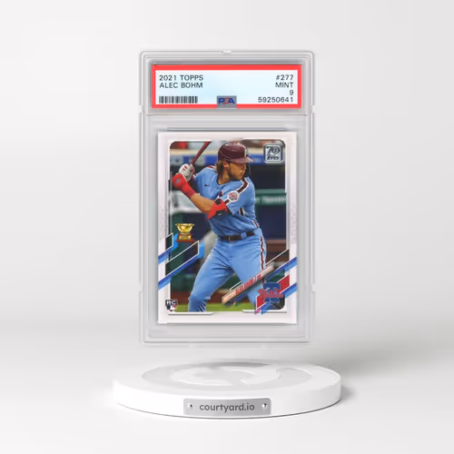 2021 Topps #277 Alec Bohm (PSA 9 MINT)