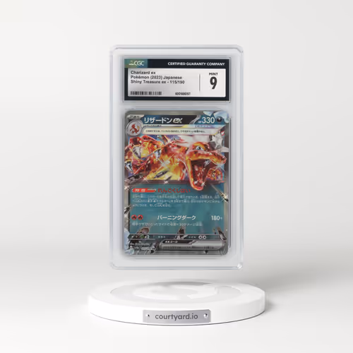 2023 Pokémon Sv4a-Shiny Treasure EX #115 Charizard EX - Holo (CGC 9 MINT)
