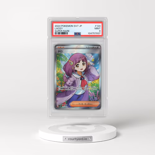 2024 Pokémon SV7-Stellar Miracle #124 Lacey - Super Rare (PSA 9 MINT)
