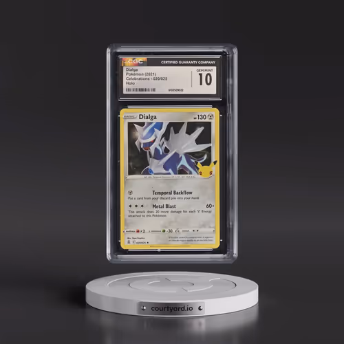 2021 Celebrations #020/025 Dialga - Holo (CGC 10 GEM MINT)
