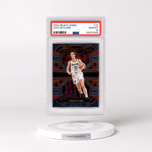 2024 Panini Select WNBA #72 Caitlin Clark (PSA 10 GEM MINT)