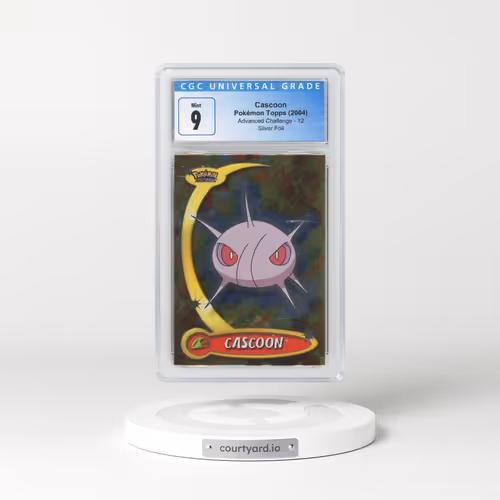2004 Advanced Challenge #12 Cascoon - Silver Foil (CGC 9 MINT)