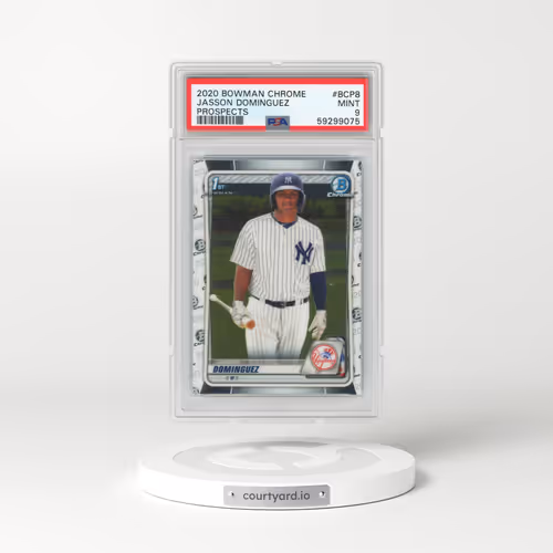 2020 Bowman Chrome Prospects #BCP8 Jasson Dominguez (PSA 9 MINT)