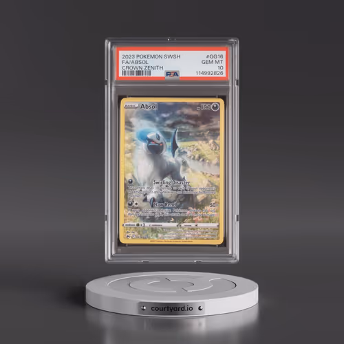 2023 Pokémon Sword and Shield Crown Zenith #GG16 Absol - Full Art (PSA 10 GEM MINT)