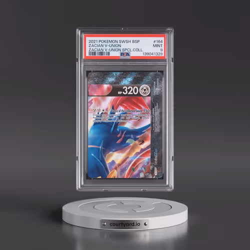 2021 Pokémon Swsh Black Star Promo #164 Zacian V-Union - Zacian V-Union Special Collection (PSA 9 MI
