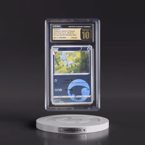2025 Gem Pack Volume 2 - CBB2C - Simplified #08 02/14 Glaceon - Reverse Holo Energy Symbol (CGC 10 P