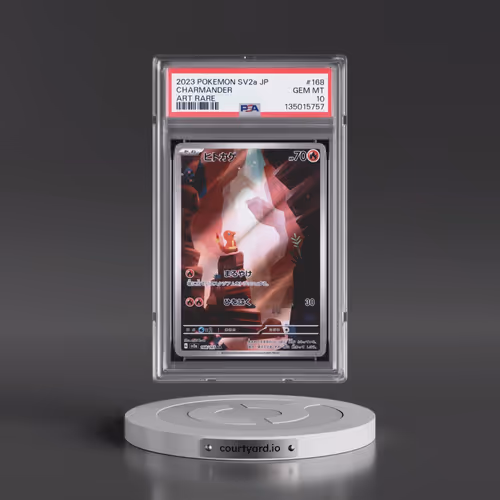 2023 Pokémon Sv2a-Pokémon 151 #168 Charmander - Art Rare (PSA 10 GEM MINT)