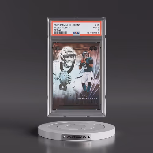 2020 Panini Illusions #11 Jalen Hurts - Retail (PSA 9 MINT)