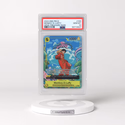 2024 One Piece Two Legends #109 Monkey D. Luffy - Treasure Rare (PSA 10 GEM MINT)
