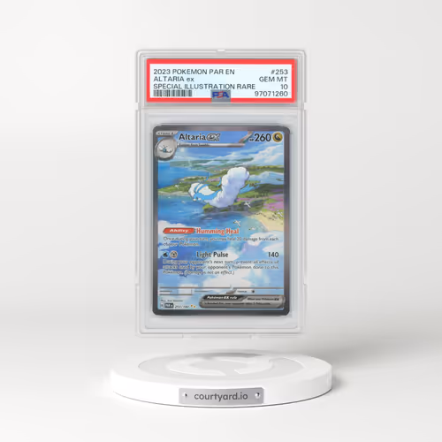 2023 Pokémon Par EN-Paradox Rift #253 Altaria EX - Holo Special Illustration Rare (PSA 10 GEM MINT)