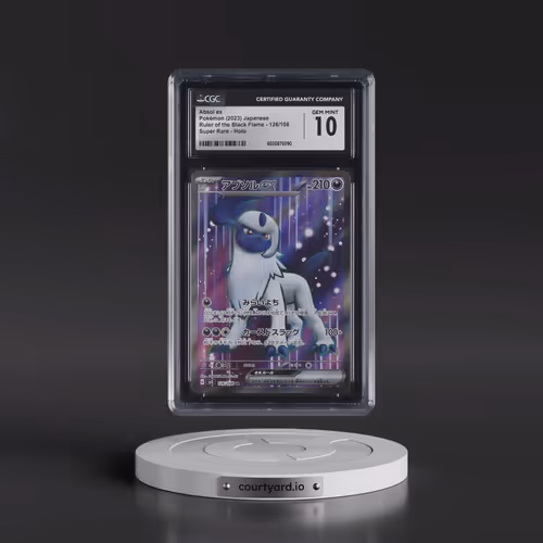 2023 Ruler of the Black Flame #126/108 Absol ex - Super Rare Holo (CGC 10 GEM MINT)
