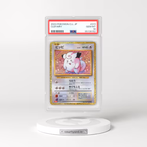2023 Pokémon Cll-Trading Card Game Classic Charizard & HO-Oh EX Deck #013 Clefairy (PSA 10 GEM MINT)