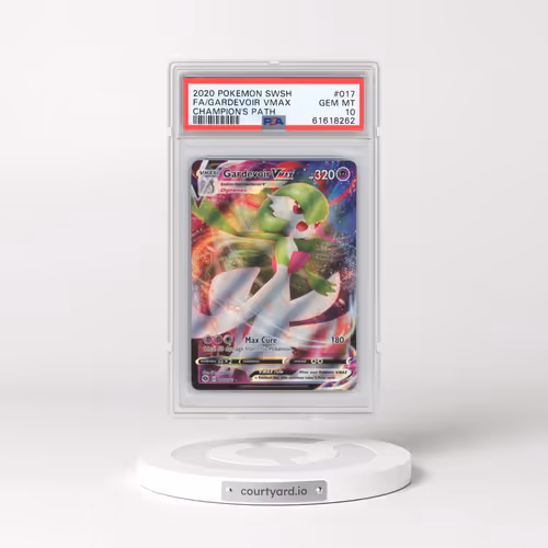 2020 Pokémon Sword & Shield Champion's Path #017 Gardevoir Vmax - Full Art (PSA 10 GEM MINT)