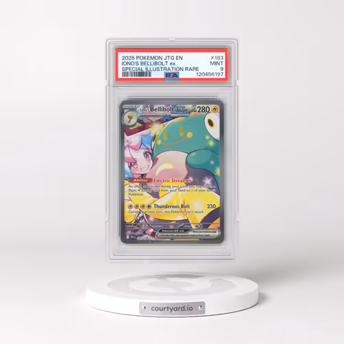 2025 Pokémon Jtg EN-Journey Together #183 Iono's Bellibolt EX - Holo Special Illustration Rare (PSA 9 MINT)