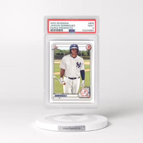 2020 Bowman Paper Prospects #BP8 Jasson Dominguez (PSA 9 MINT)