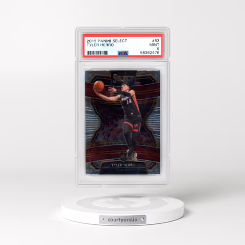 2019 Panini Select #63 Tyler Herro (PSA 9 MINT)