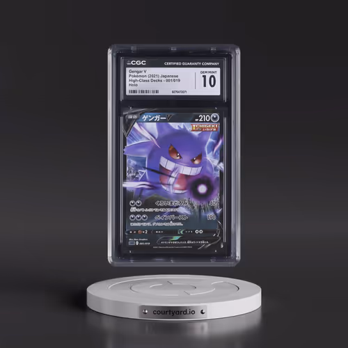 2021 Gengar VMAX High-Class Deck #001/019 Gengar V - Holo (CGC 10 GEM MINT)