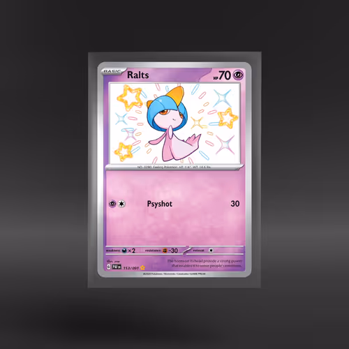 Paldean Fates #153/091 Ralts