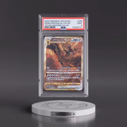 2022 Pokémon Sword & Shield Vstar Universe #260 Origin Forme Dialga Vstar - Full Art Ultra Rare (PSA
