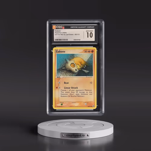 2004 EX Fire Red & Leaf Green #60/112 Cubone (CGC 10 GEM MINT)